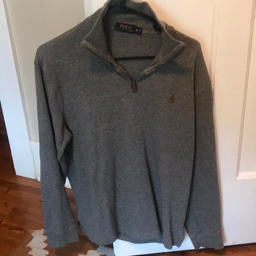 Polo Quarter Zip Sweater